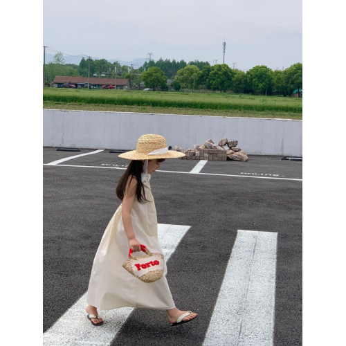 女童連衣裙吊帶裙25夏季新款女寶韓版背心裙度假沙灘裙露背清涼感