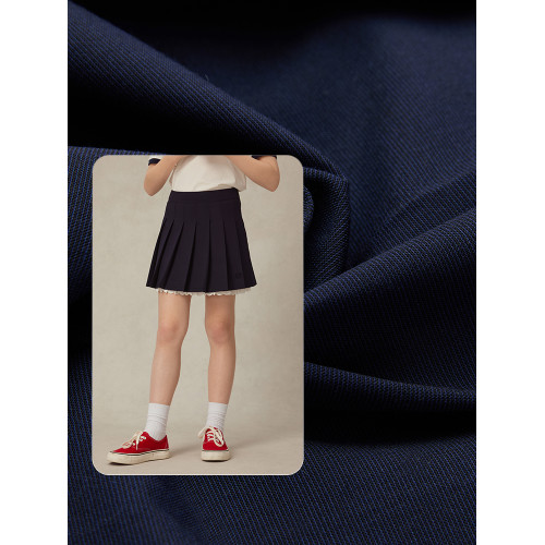 eland kids衣戀童裝女童短裙2025年夏學院風蕾絲花邊百褶畢業禮服