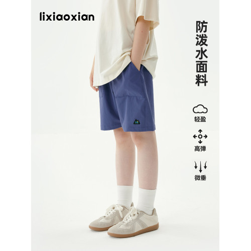 梨小閒女童寬松百搭短褲兒童褲子夏新款中大童休閒時髦輕薄短褲
