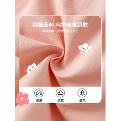 小豬班納女童短褲外穿夏季薄款2025新款夏裝女大童花苞腰五分褲PC