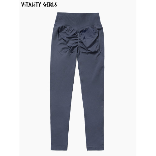Vitality Girls歐美瑜伽長褲提臀高腰收腹透氣運動緊身健身褲子女