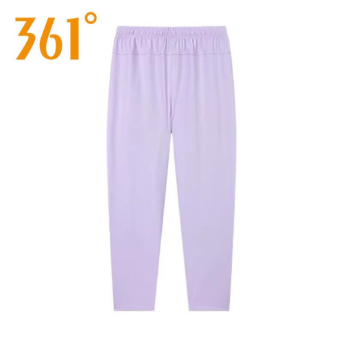 361度女士速乾工裝褲抽繩新品2025夏運動褲女式繖兵褲562529003B