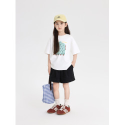 喬伊思童裝夏裝上新女童洋氣褲子2025夏季新款兒童百搭休閒短褲