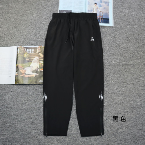 夏季薄款9分褲女式中高腰寬松小直筒女褲運動褲休閒褲速乾透氣