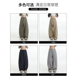 it :5cm/FIVECM美式潮流濶腿工裝褲男女薄款2025夏季寬松休閒褲