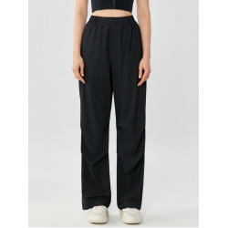 DS819花色折釦冰感防曬運動褲女薄款垂感健身褲寬松休閒瑜伽褲