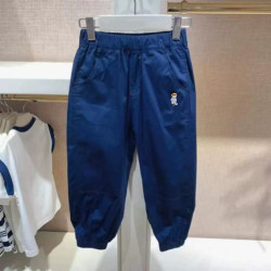 chris童裝2025春夏新款男童中大童薄防蚊褲束腳休閒百搭長褲子潮