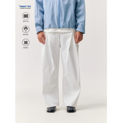 OCTOBEE LAB日本東麗春夏香蕉褲彎刀褲涼感薄款休閒褲長褲褲子男