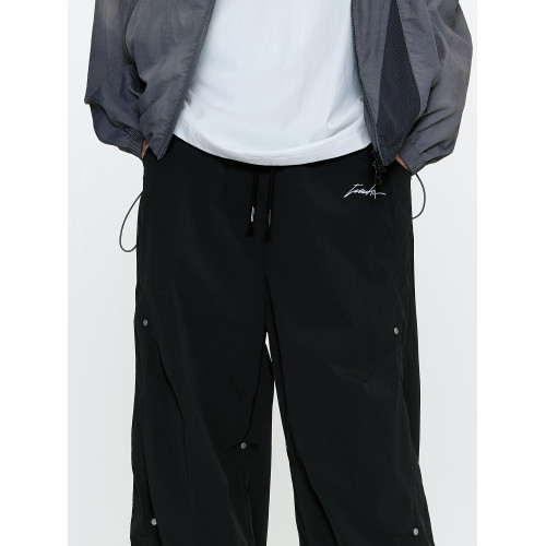 GUUKA美式直筒防曬夏季褲子男潮牌長褲 UPF1000+繖兵褲直筒濶腿褲