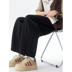 日系夏季休閒褲錐形哈倫山本蘿蔔褲男女款寬松百搭燈籠九分濶腿褲