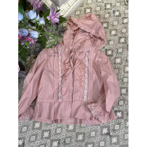 桔寄橘寄juji•25夏款上新【素錦蕾絲】夏季防曬服女童薄外套X8626