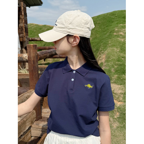 女童短袖polo衫2025夏季新款兒童翻領短袖T恤中大童女孩上衣夏裝