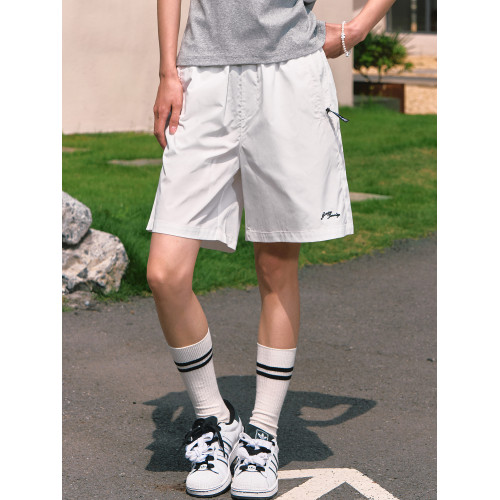 MEDM25SS尼龍短褲男夏外穿休閒五分褲美式復古運動褲潮牌濶腿褲潮