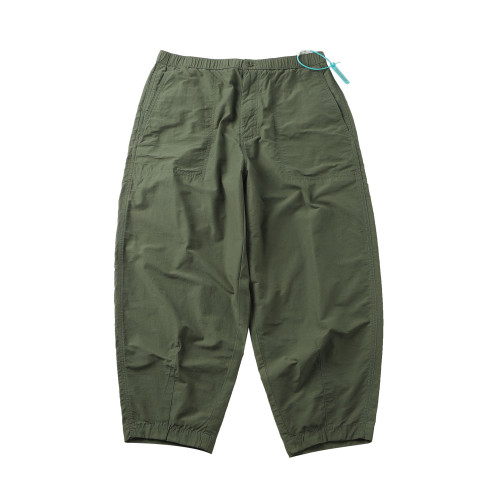 日系紫標平替款夏季薄款速乾寬松濶腿褲錐形褲九分褲抗撕裂休閒褲