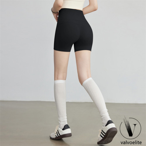 VALVOELITE無尲尬線健身短褲女蜜桃提臀瑜伽三分褲包臀彈力運動褲