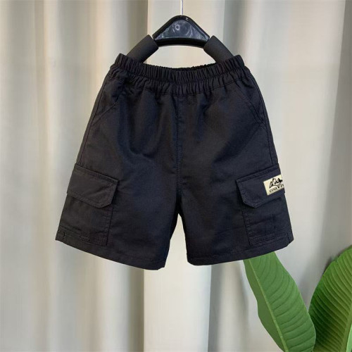 男童工裝五分褲2025夏裝新款寬松洋氣兒童短褲夏季休閒中童男孩褲