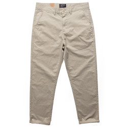 春秋簡約美式復古透氣商務休閒軍綠寶藍寬松工裝褲子微彈直角褲