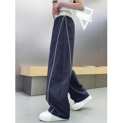 女童褲子夏裝兒童夏季防蚊褲冰絲速乾休閒褲2025新款大童彎刀褲