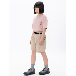 gxgkids童裝兒童短袖T恤夏裝新款女童粉色草莓印花女孩上衣寬松