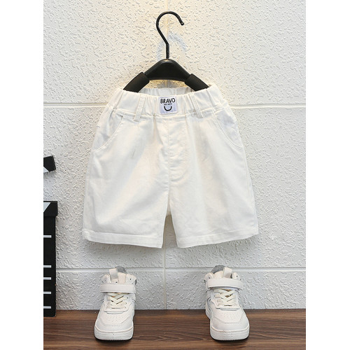 男童短褲夏季新款童裝帥氣兒童白色休閒五分褲純棉寶寶夏裝褲子潮