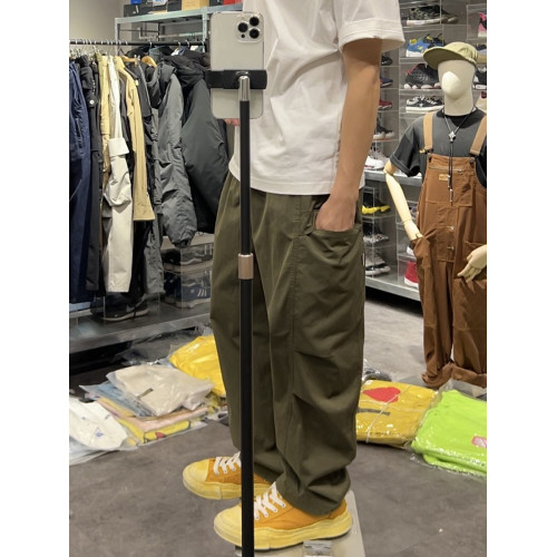 仿天絲輕便舒服到飛起！原創日系西山徹口袋工裝褲濶腿褲寬松錐形