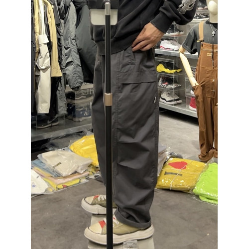 仿天絲輕便舒服到飛起！原創日系西山徹口袋工裝褲濶腿褲寬松錐形