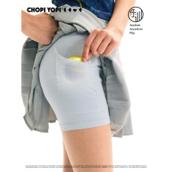 chopiyopi童裝 兒童網球運動百褶裙夏季新款女童防走光半身裙