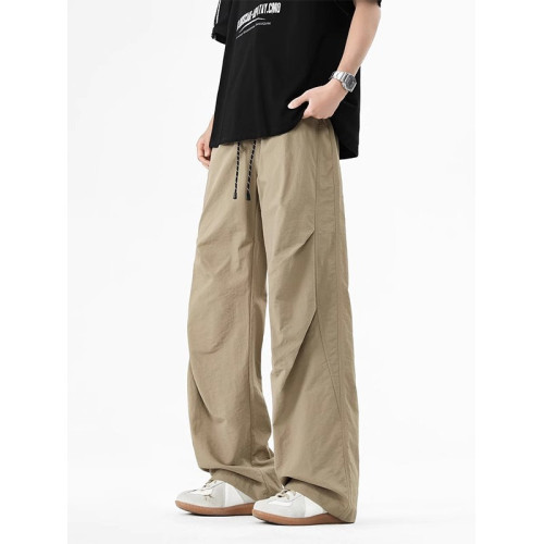 BONELESS BTW潮牌復古工裝戶外登山褲春夏新款寬松高街直筒濶腿褲