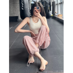 IuIu yogo春夏束腳運動褲女寬松垂感速乾休閒褲跑步健身瑜伽褲