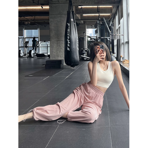 IuIu yogo春夏束腳運動褲女寬松垂感速乾休閒褲跑步健身瑜伽褲