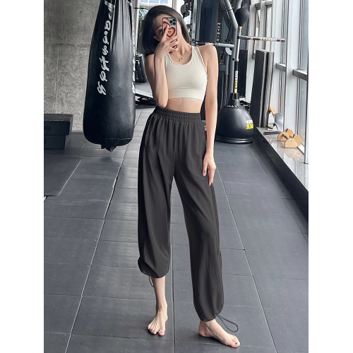 IuIu yogo春夏束腳運動褲女寬松垂感速乾休閒褲跑步健身瑜伽褲