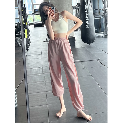 IuIu yogo春夏束腳運動褲女寬松垂感速乾休閒褲跑步健身瑜伽褲