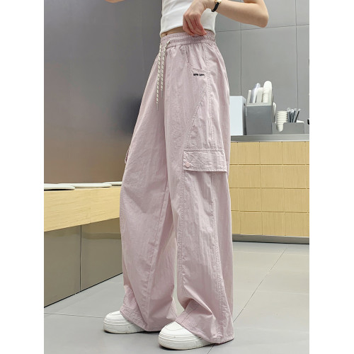 女童防蚊褲夏季薄款兒童速乾褲子夏裝2025新款大童冰絲休閒長褲