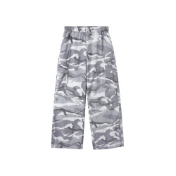 it :5cm/FIVECM男士潮牌迷彩工裝濶腿褲男款2025新款夏季休閒長褲