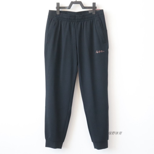 安踏女褲針織運動九分褲夏款跑步訓練舒適束口運動褲162427307