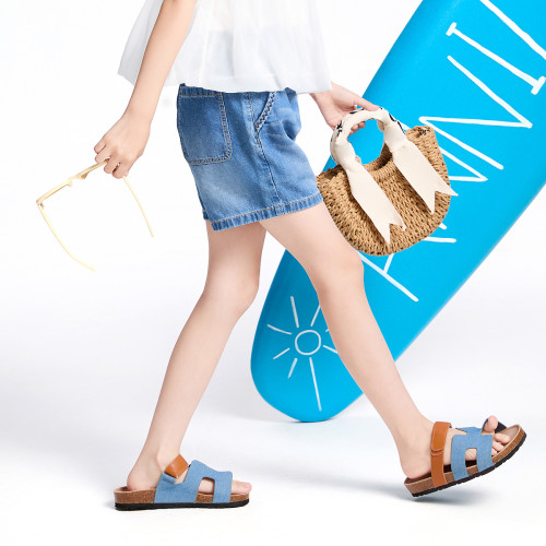 【商場同款】安奈兒童裝女童全腰牛仔短褲2025夏新款純棉大口袋