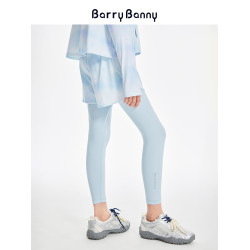 BarryBanny女童運動速乾衣套裝防曬衣UPF300+夏季兒童涼感透氣T恤
