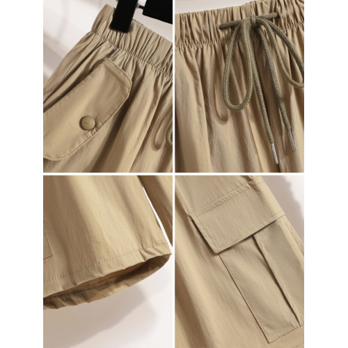 女大童胖女童裝高中初中生女孩五分褲子大碼運動短褲夏季外穿夏裝