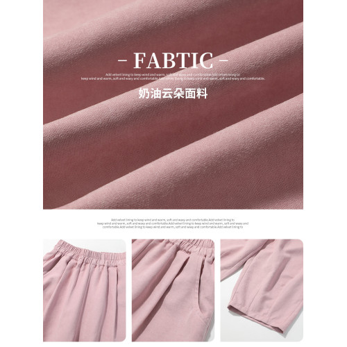 布丁哈魯童裝夏裝兒童休閒長褲2025夏季新款女童洋氣防蚊濶腿褲