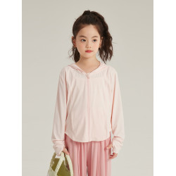 布丁哈魯童裝夏裝女童防曬衣外套夏季2025新款兒童皮膚衣防紫外線