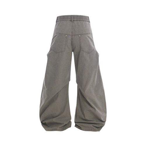 JOINBOY MACHETE PANTS 帆布水洗解搆工裝褲國潮寬松濶腿褲彎刀褲