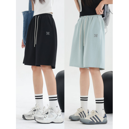 女童短褲外穿夏裝2025新款洋氣中大童純棉五分運動褲中褲初中生潮 女童短褲外穿夏裝2025新款洋氣中大童純棉五分運動褲中褲初中生潮