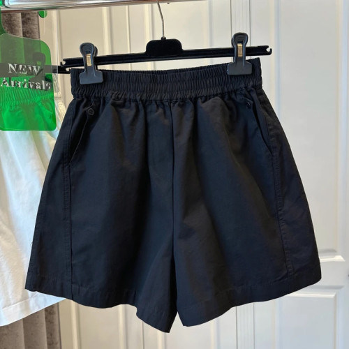 女童夏裝工裝短褲白色中大兒童夏季高腰熱褲女孩休閒運動五分褲子