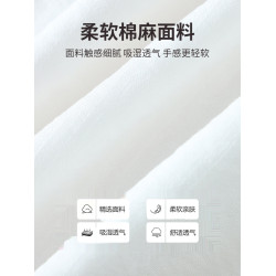 女童純色褲子夏季薄款白色冰絲褲兒童夏裝休閒長褲大童直筒濶腿褲