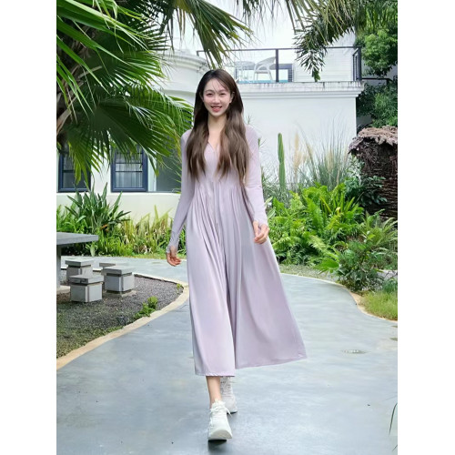 防曬衣女2025新款護全身輕薄防紫外線超長款防曬服開衫掐腰修身外