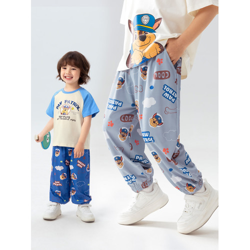 汪汪隊男童夏裝褲子2025新款防曬涼感兒童防蚊褲男寶寶男孩休閒褲 汪汪隊男童夏裝褲子2025新款防曬涼感兒童防蚊褲男寶寶男孩休閒褲