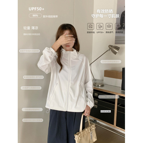 Haodagirl 戶外山系女孩防曬衣夏季防紫外線涼感透氣寬松外套春秋