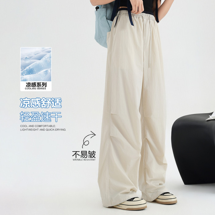 女童工裝褲夏薄款防蚊褲2025新款洋氣青少年寬松速乾褲女大童褲子 女童工裝褲夏薄款防蚊褲2025新款洋氣青少年寬松速乾褲女大童褲子