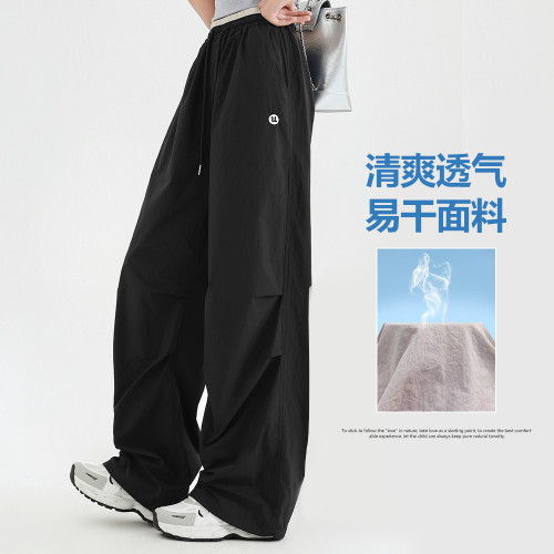 女童工裝褲夏薄款防蚊褲2025新款洋氣青少年寬松速乾褲女大童褲子 女童工裝褲夏薄款防蚊褲2025新款洋氣青少年寬松速乾褲女大童褲子