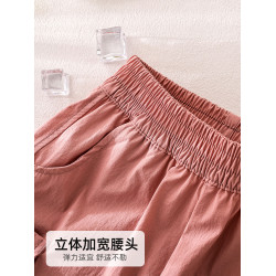 蔚未來女童短褲夏裝2025新款兒童洋氣五分褲女大童時髦三防工裝褲